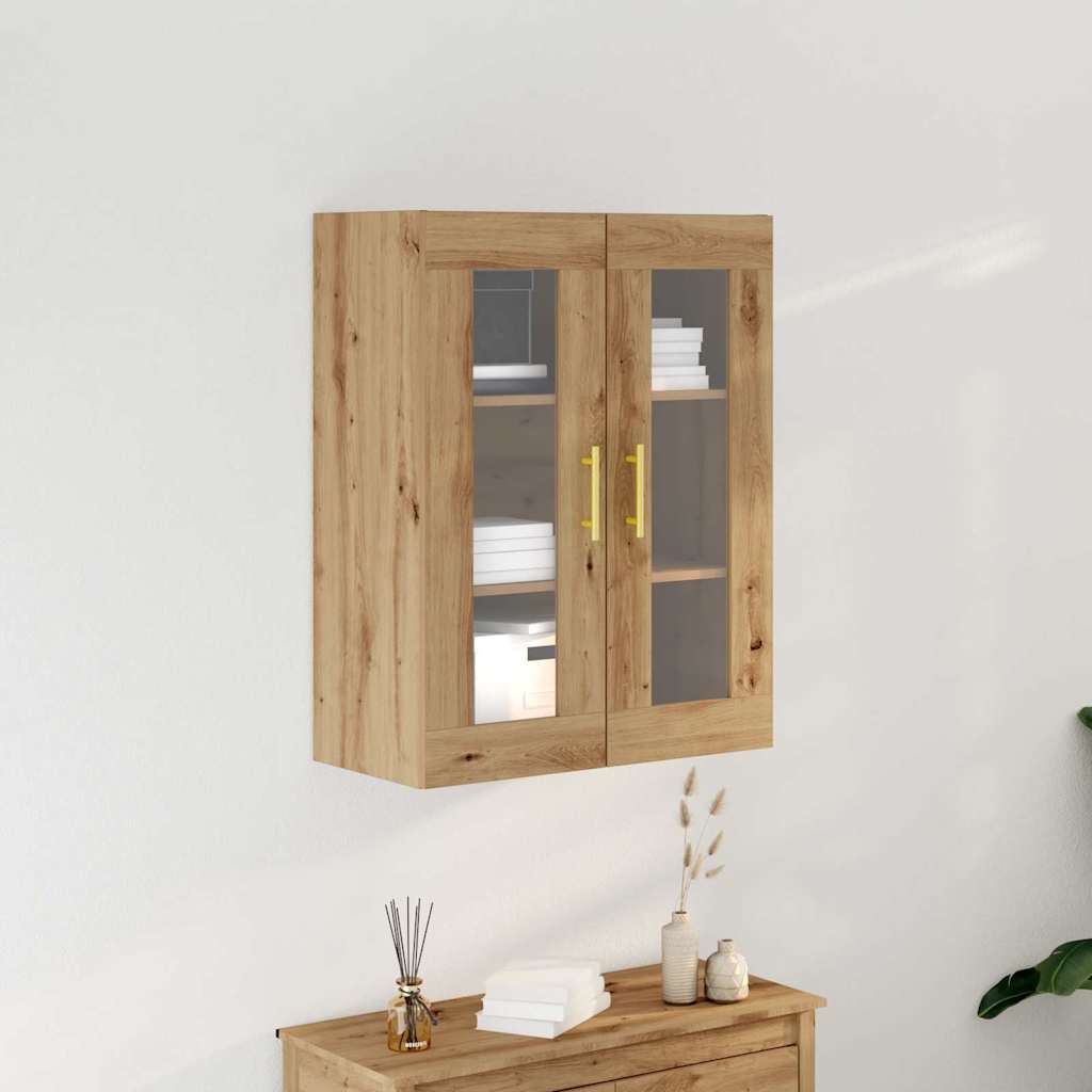 vidaXL Szafka ścienna Dąb rzemieślniczy 69,5 x 34 x 90 cm