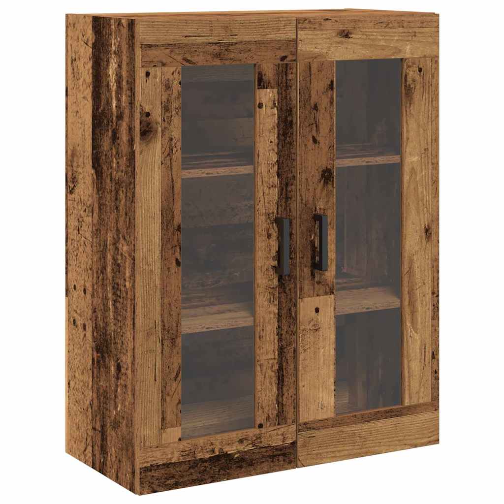 vidaXL Szafka ścienna Stare drewno 69,5 x 34 x 90 cm