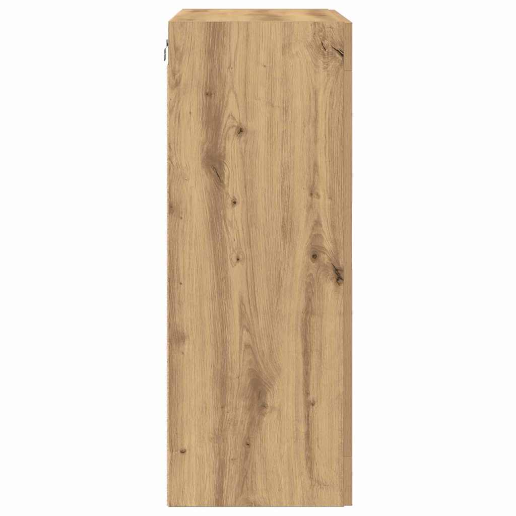 vidaXL Szafka ścienna Dąb rzemieślniczy 69,5 x 34 x 90 cm