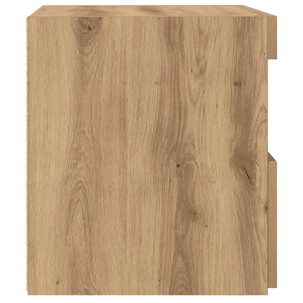 vidaXL Szafka Nocna z szufladą 2 pcs Dąb rzemieślniczy 50 x 40 x 45 cm