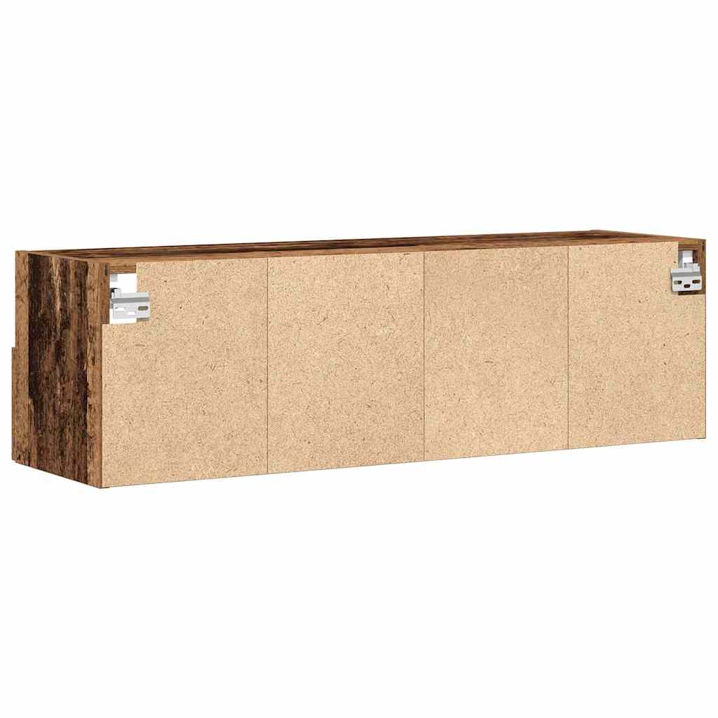 vidaXL Szafka pod telewizor Stare drewno 100 x 30 x 30 cm