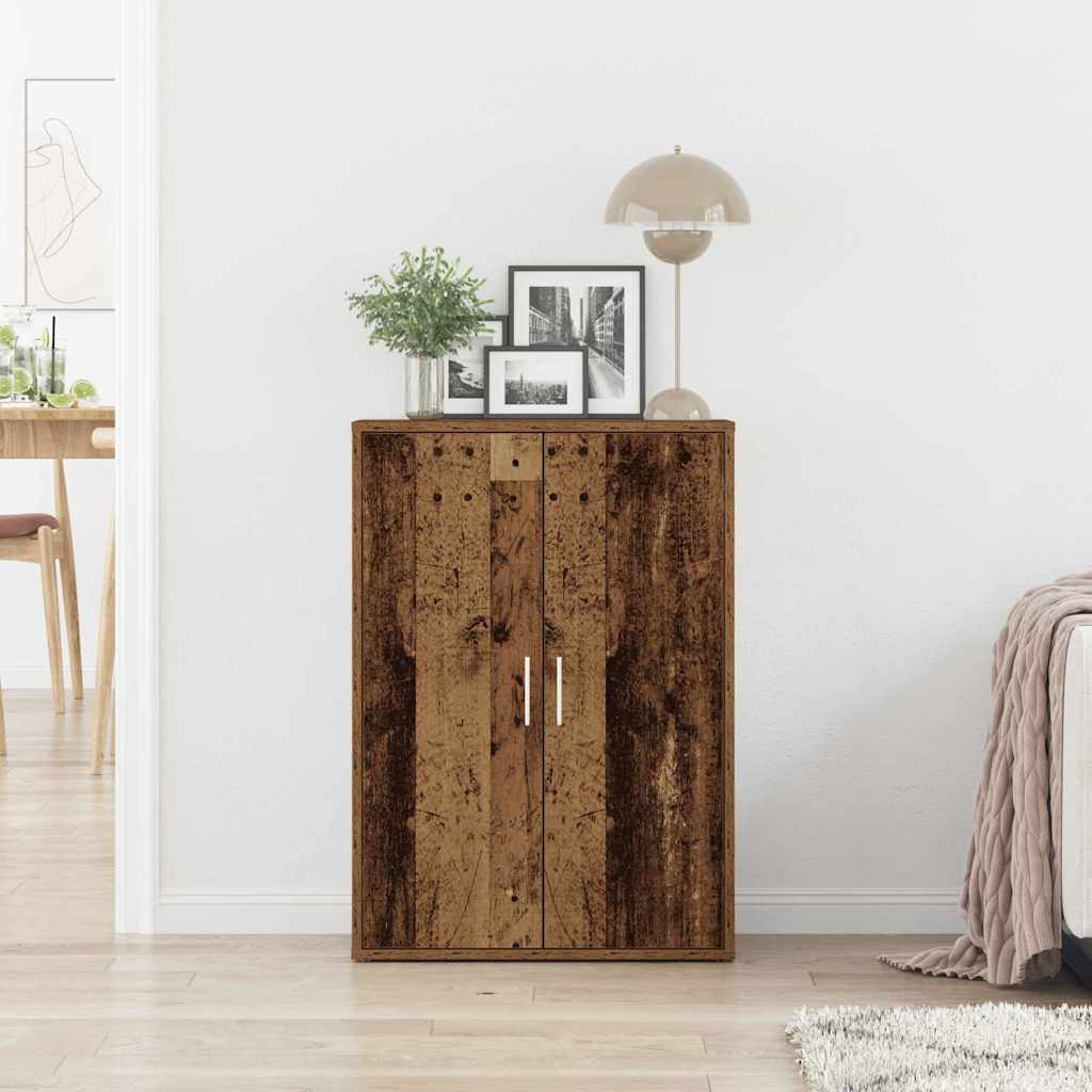 vidaXL Bufet Stare drewno 60 x 31 x 84 cm Materiał drewnopochodny