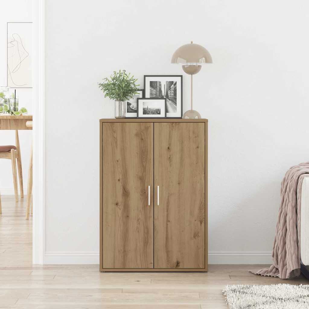 vidaXL Bufet Dąb rzemieślniczy 60 x 31 x 84 cm Materiał drewnopochodny