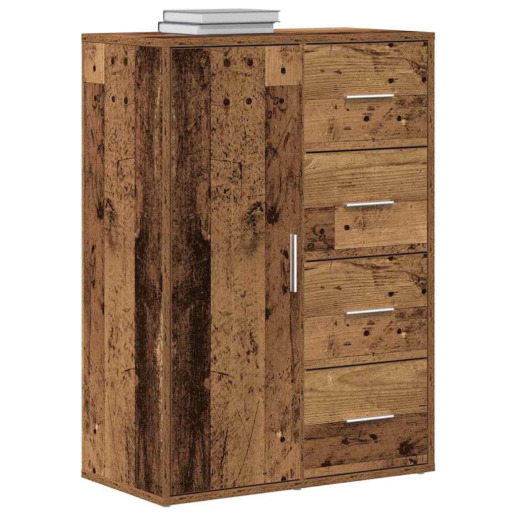 vidaXL Bufet Stare drewno 60 x 31 x 84 cm Materiał drewnopochodny