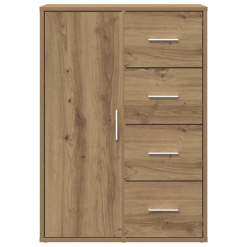 vidaXL Bufet Dąb rzemieślniczy 60 x 31 x 84 cm Drewno inżynieryjne