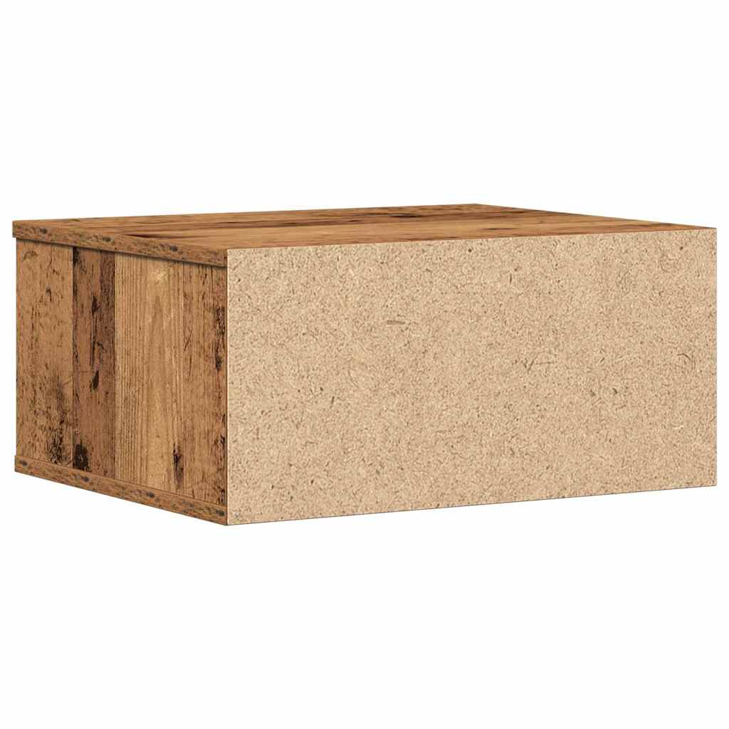 vidaXL Stojak na drukarkę Stare drewno 49 x 40 x 22.5 cm