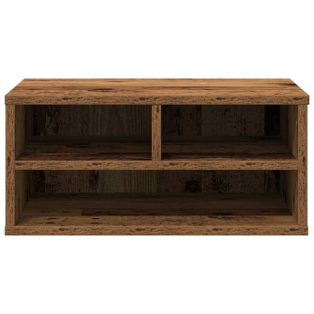 vidaXL Stojak na drukarkę Stare drewno 49 x 40 x 22.5 cm