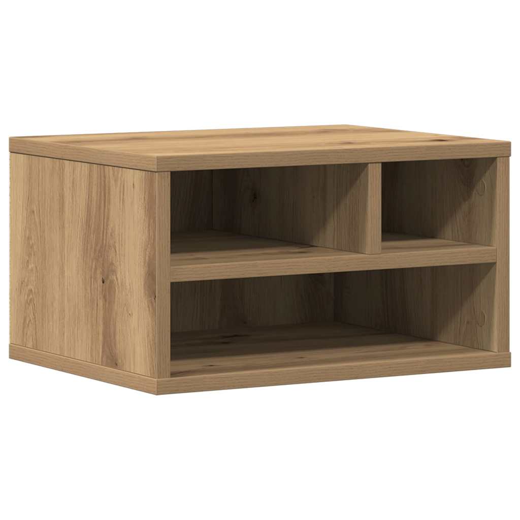vidaXL Stojak na drukarkę Dąb rzemieślniczy 40 x 32 x 22,5 cm