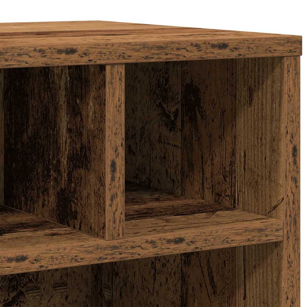 vidaXL Stojak na drukarkę Stare drewno 41 x 32 x 33.5 cm