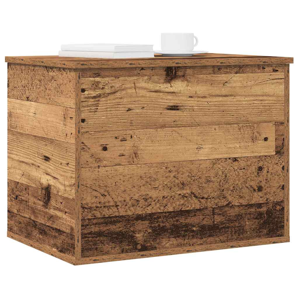 vidaXL Skrzynia do przechowywania Stare drewno 60 x 42 x 46 cm