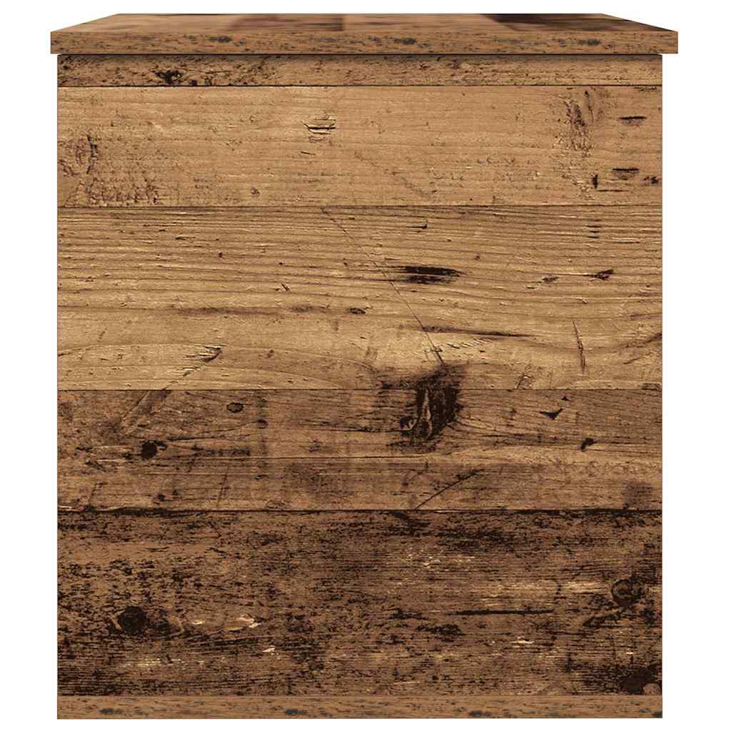vidaXL Skrzynia do przechowywania Stare drewno 60 x 42 x 46 cm