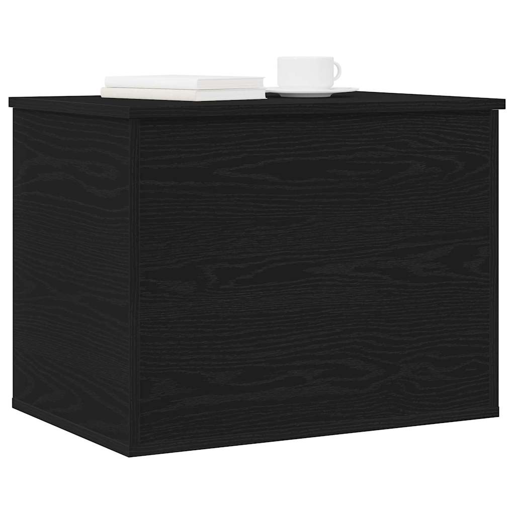 vidaXL Skrzynia do przechowywania Czarny dąb 60 x 42 x 46 cm
