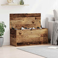 vidaXL Skrzynia do przechowywania Stare drewno 100 x 42 x 46 cm