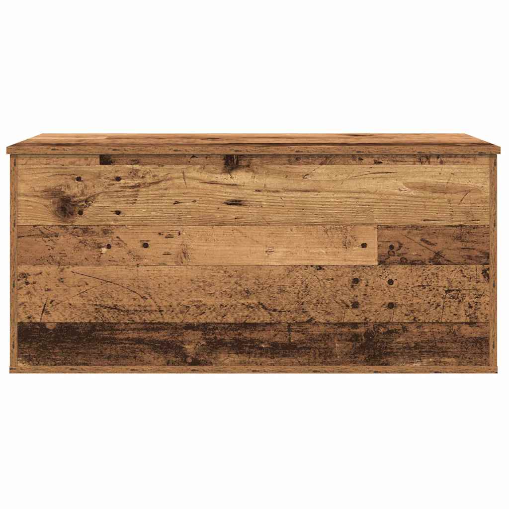 vidaXL Skrzynia do przechowywania Stare drewno 100 x 42 x 46 cm