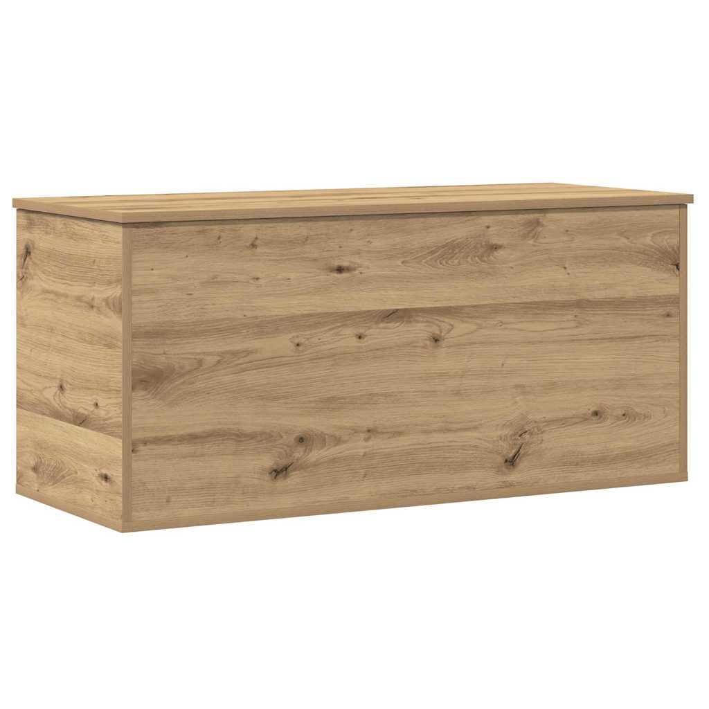 vidaXL Skrzynia do przechowywania dąb artisan 100 x 42 x 46 cm
