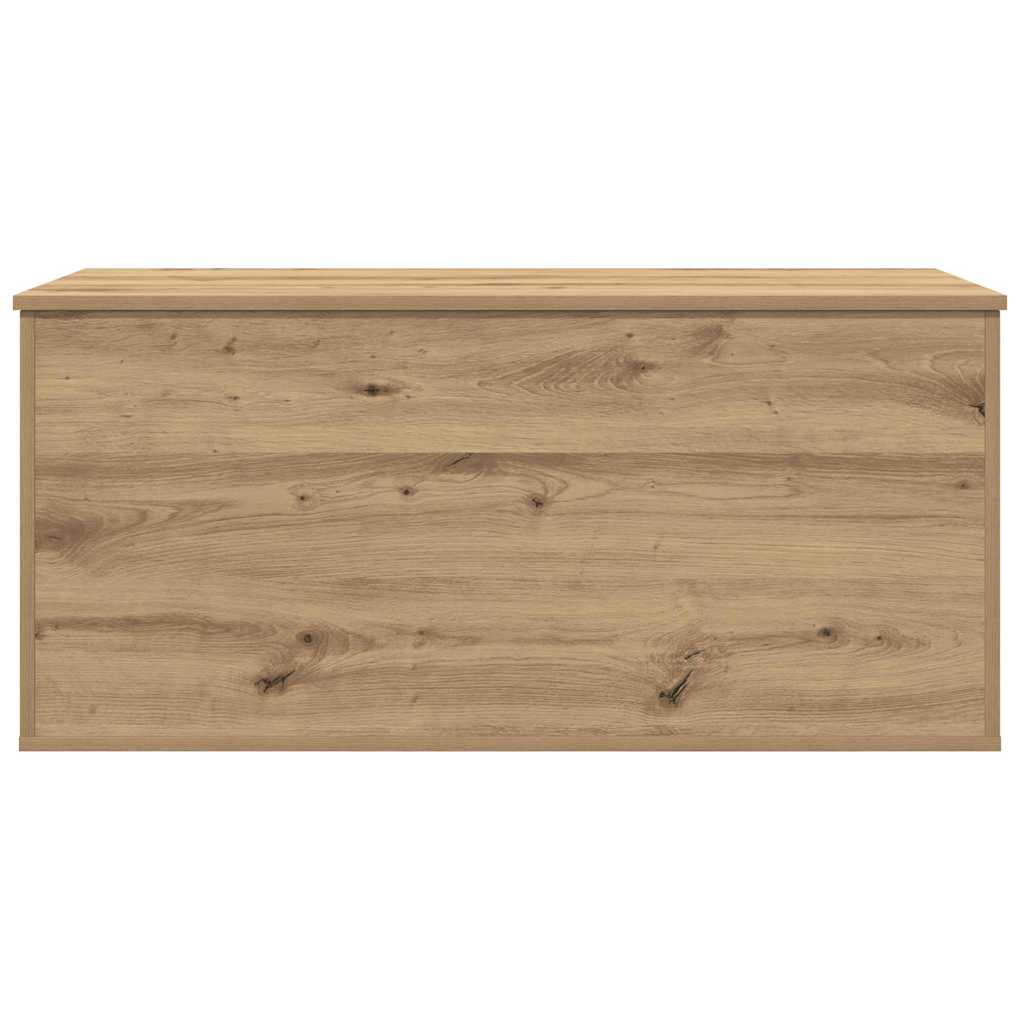 vidaXL Skrzynia do przechowywania dąb artisan 100 x 42 x 46 cm