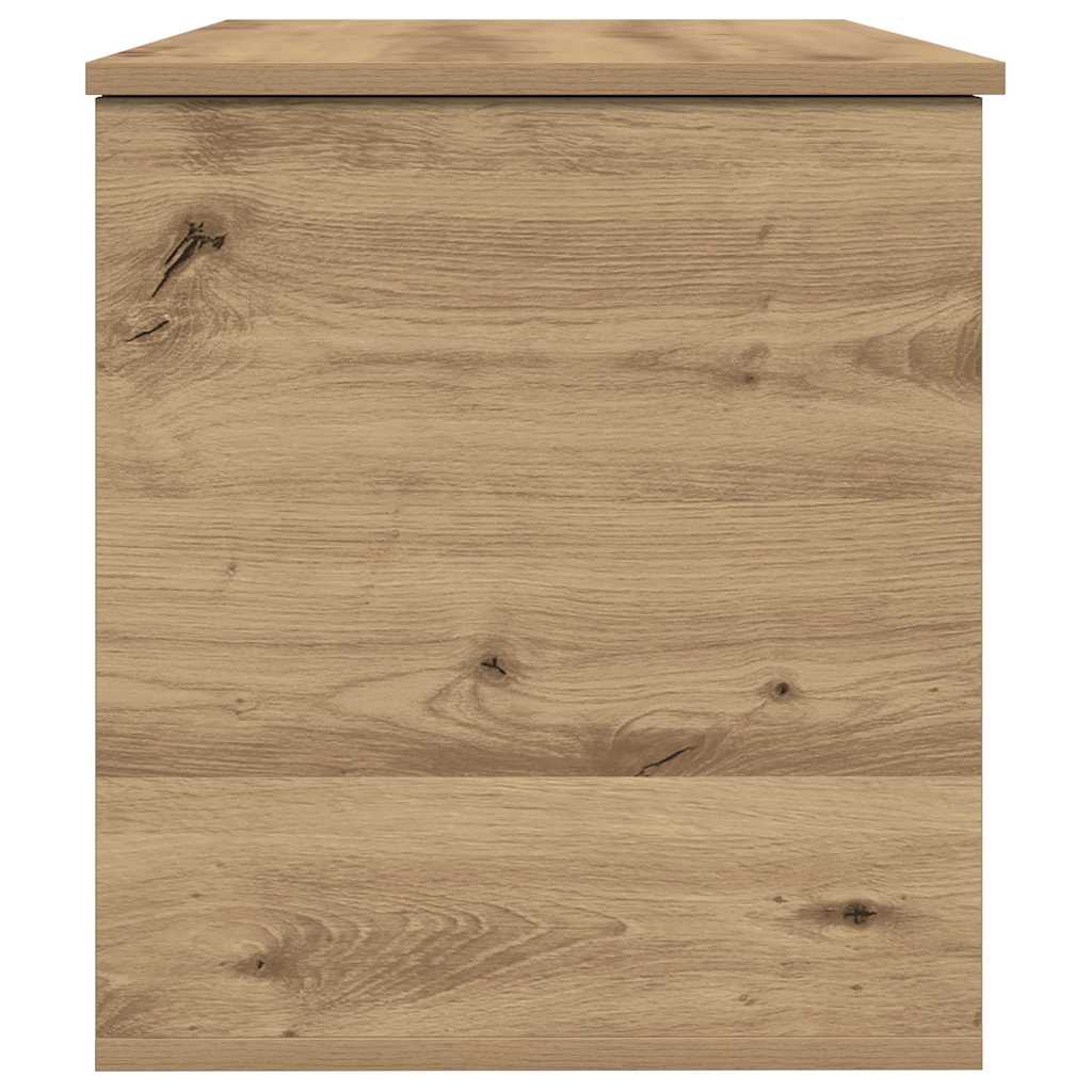 vidaXL Skrzynia do przechowywania dąb artisan 100 x 42 x 46 cm