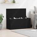 vidaXL Skrzynia do przechowywania Czarny dąb 100 x 42 x 46 cm
