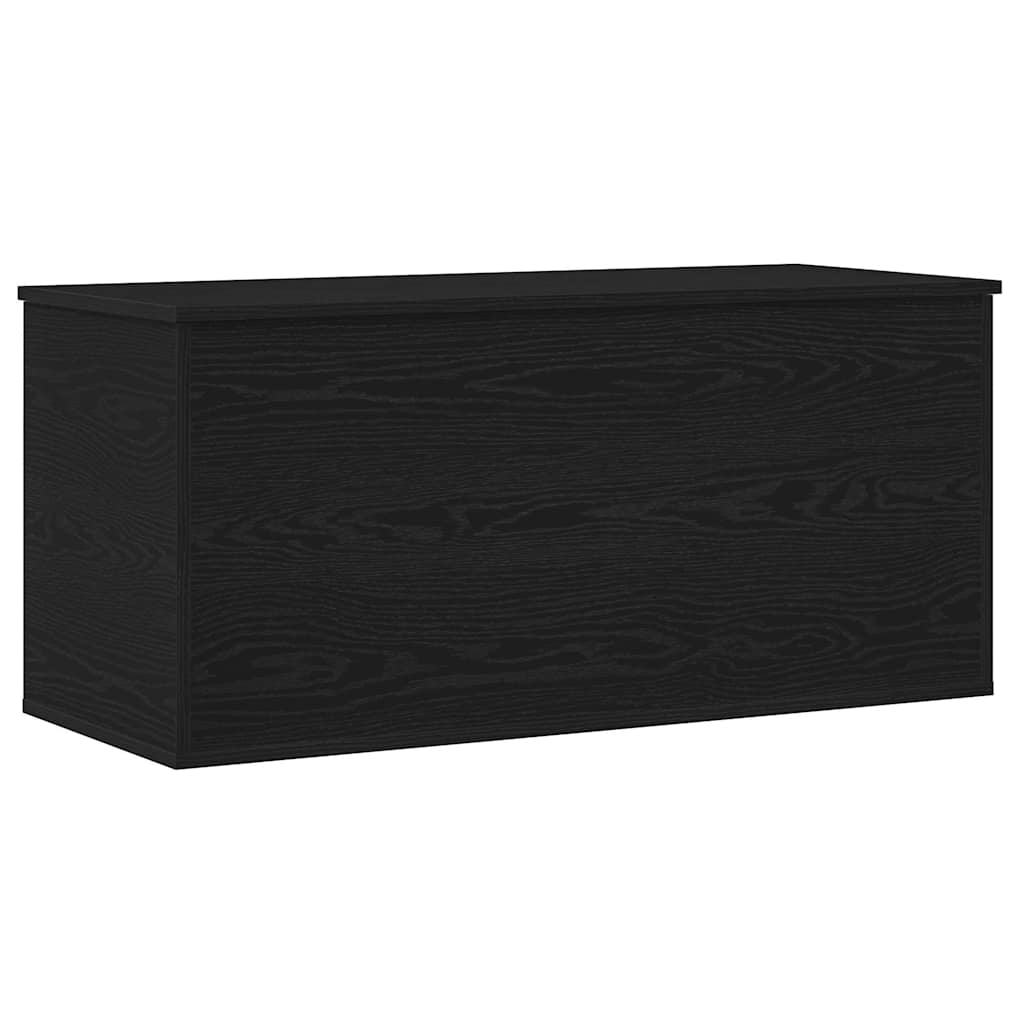 vidaXL Skrzynia do przechowywania Czarny dąb 100 x 42 x 46 cm