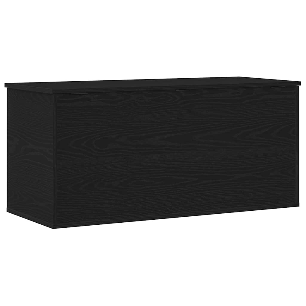 vidaXL Skrzynia do przechowywania Czarny dąb 100 x 42 x 46 cm