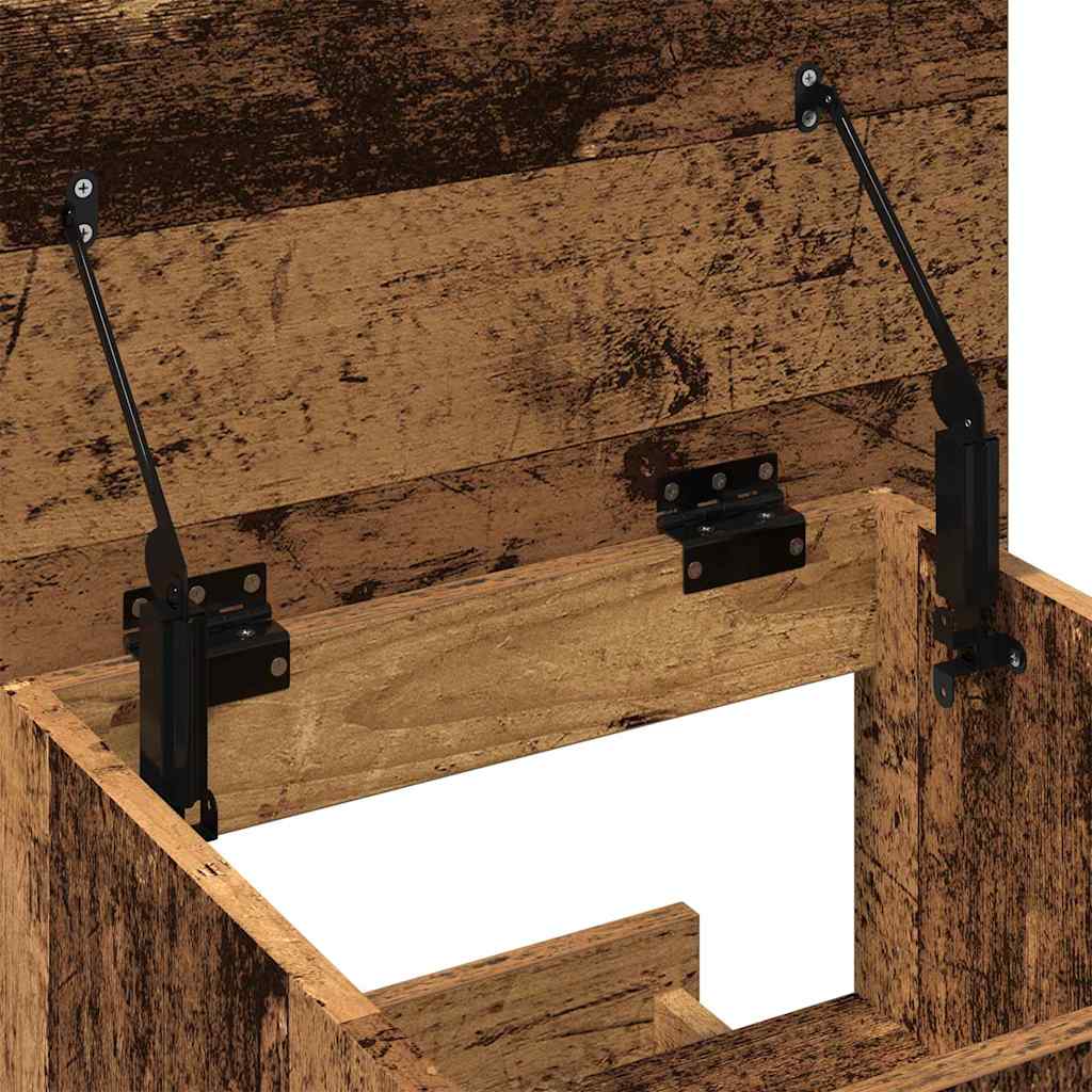 vidaXL Podium Stare drewno 55 x 55 x 107 cm Materiał drewnopochodny