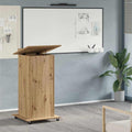 vidaXL Podium z szufladą z półką Dąb rzemieślniczy 55 x 55 x 107 cm