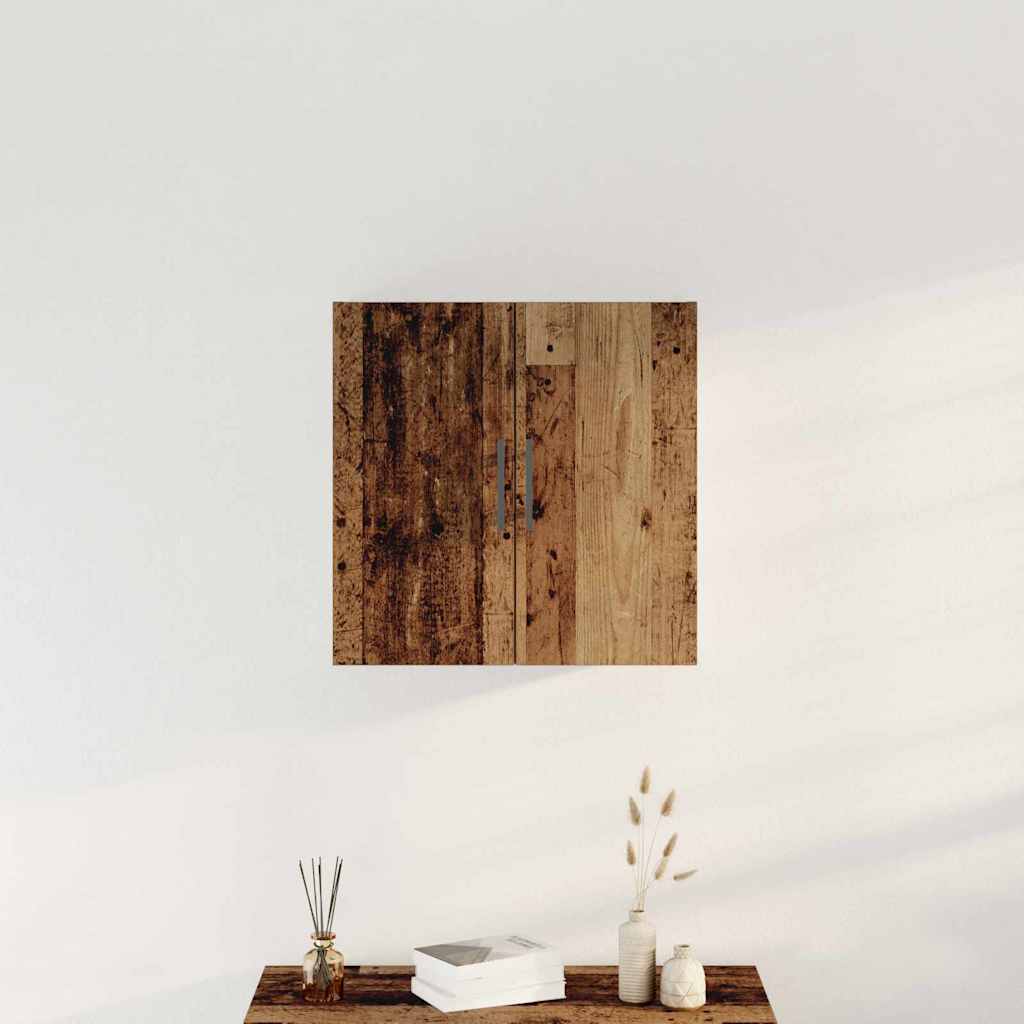 vidaXL Szafka ścienna Stare drewno 60 x 31,5 x 60 cm