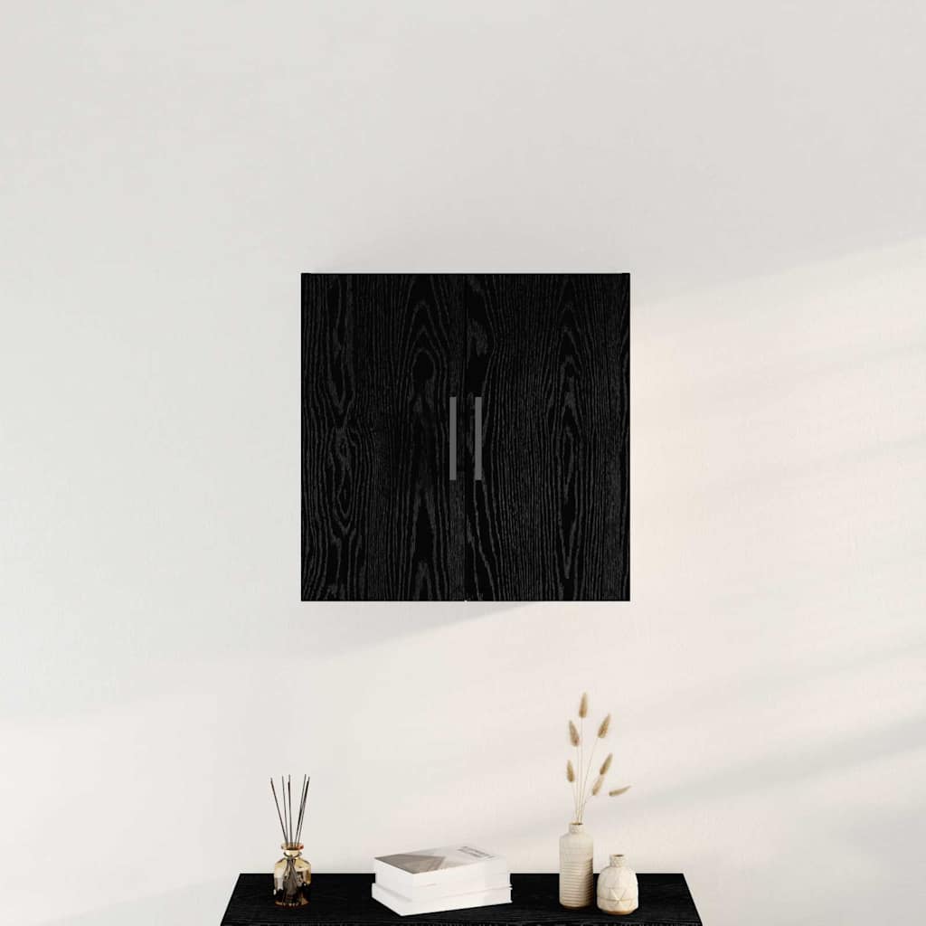 vidaXL Szafka ścienna Czarny Dąb 60 x 31,5 x 60 cm