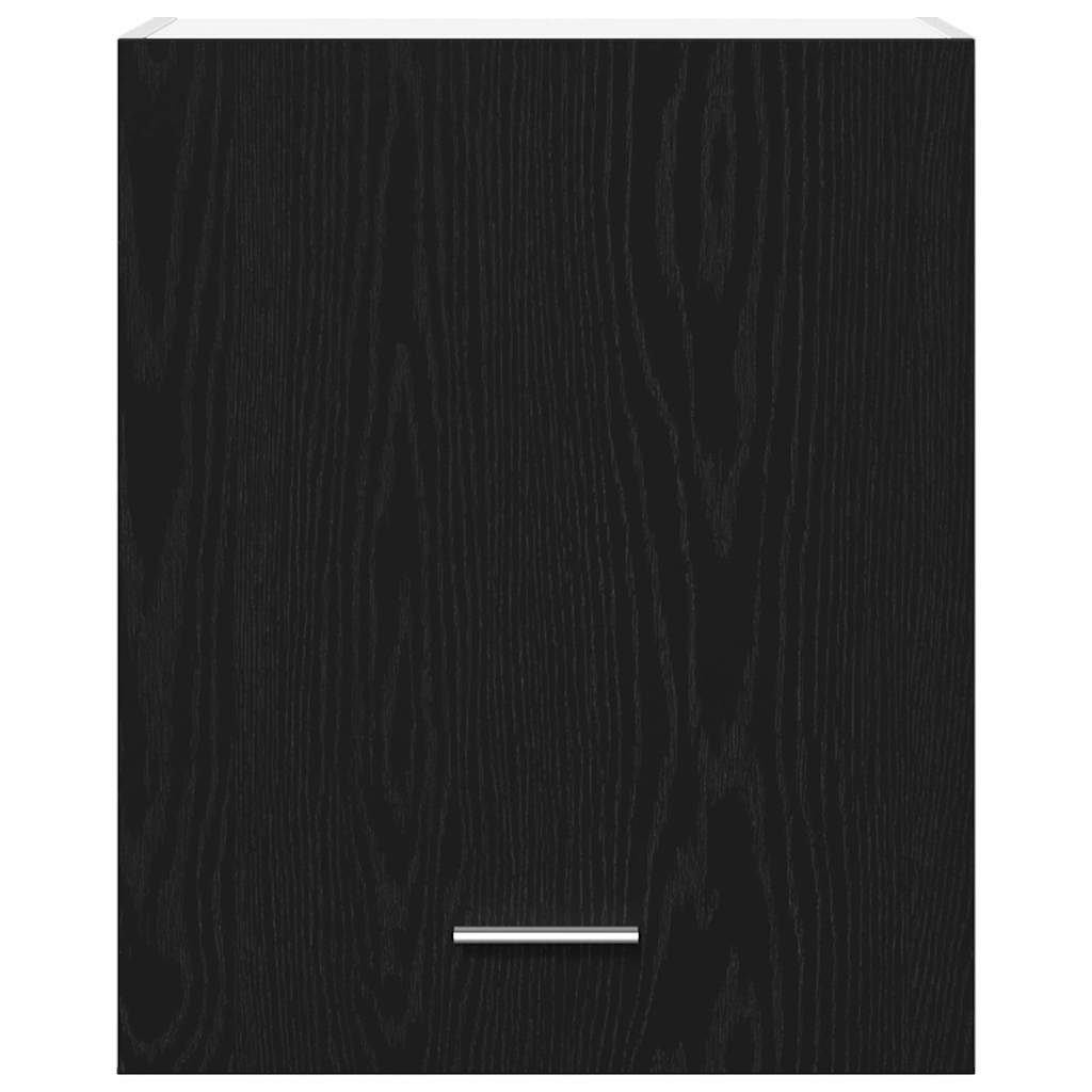 vidaXL Szafka wisząca z półką Czarny Dąb 50 x 31 x 60 cm