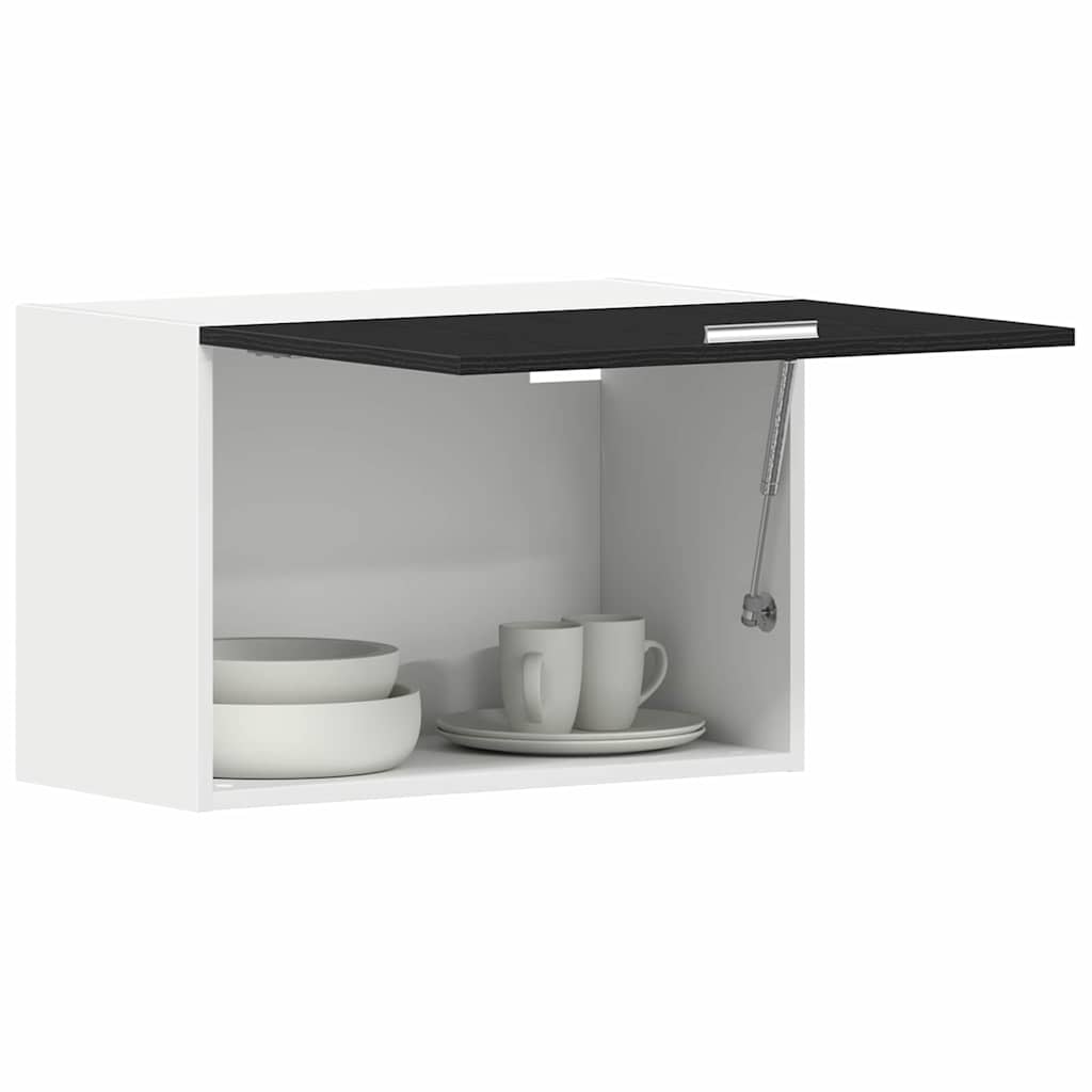 vidaXL Szafka wisząca Lyon Czarny Dąb 60 x 31 x 40 cm