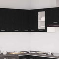 vidaXL Szafka wisząca z półką Lyon Czarny Dąb 57 x 57 x 60 cm