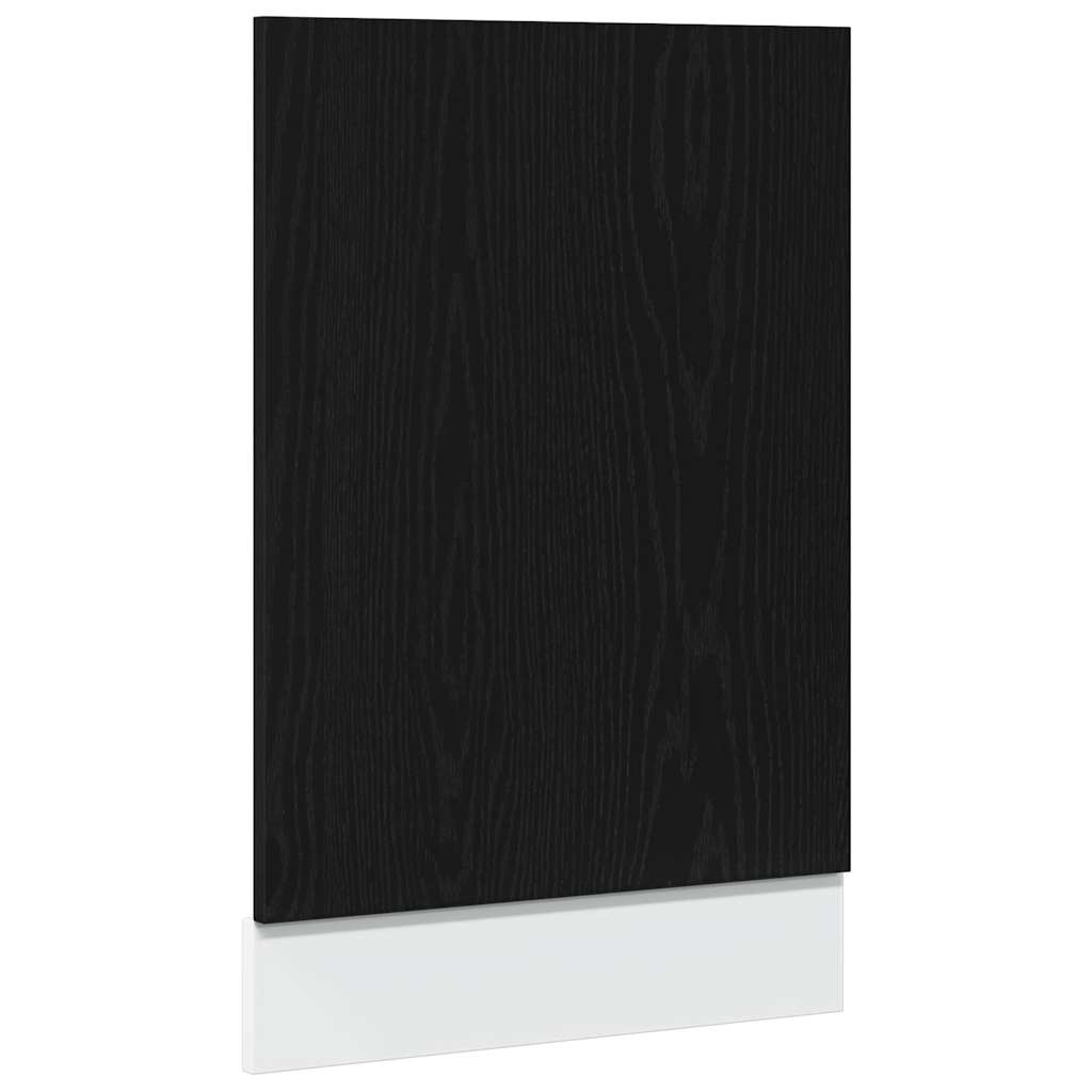 vidaXL Panel do zmywarki, "Lyon", czarny dąb, 45x1,5x67 cm