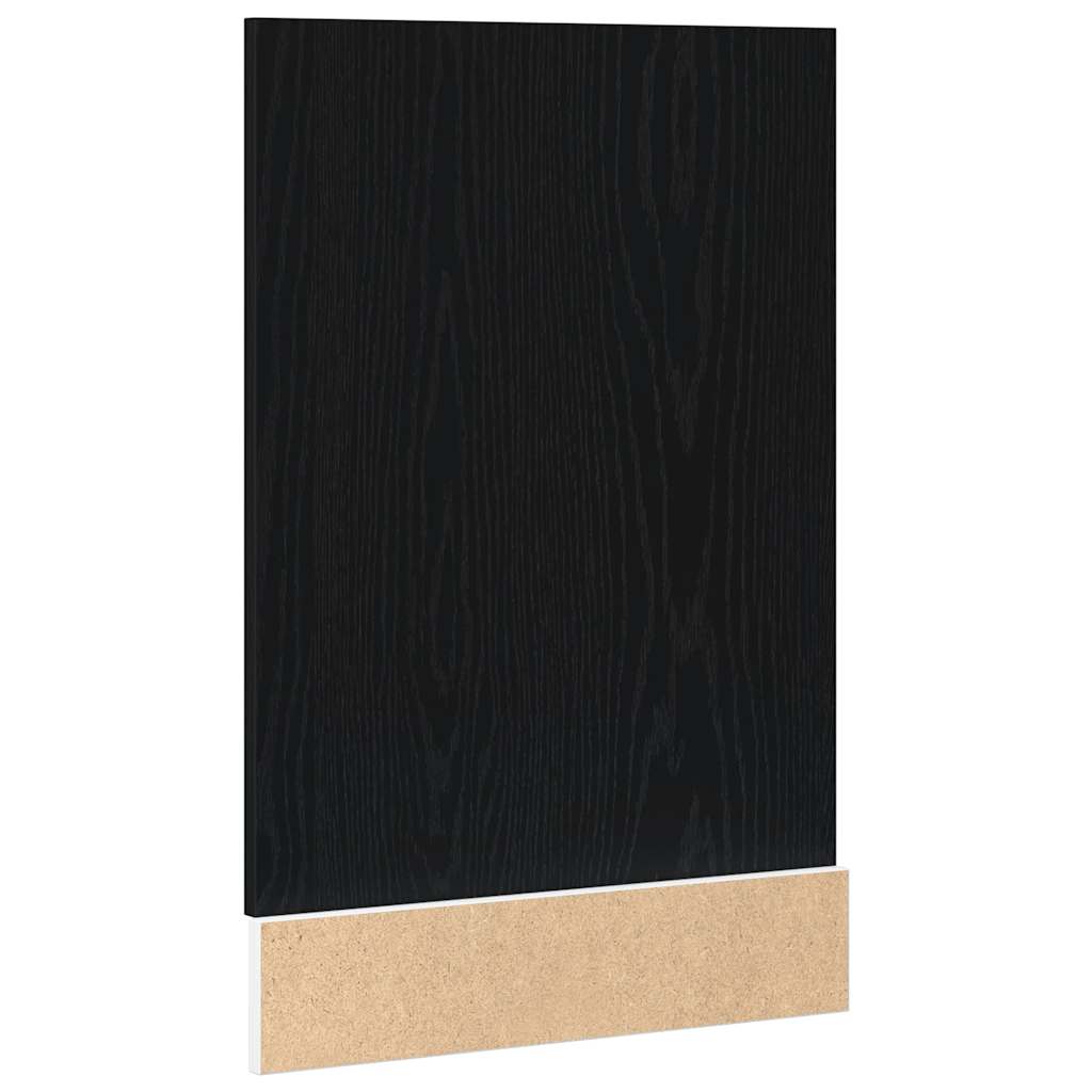 vidaXL Panel do zmywarki, "Lyon", czarny dąb, 45x1,5x67 cm