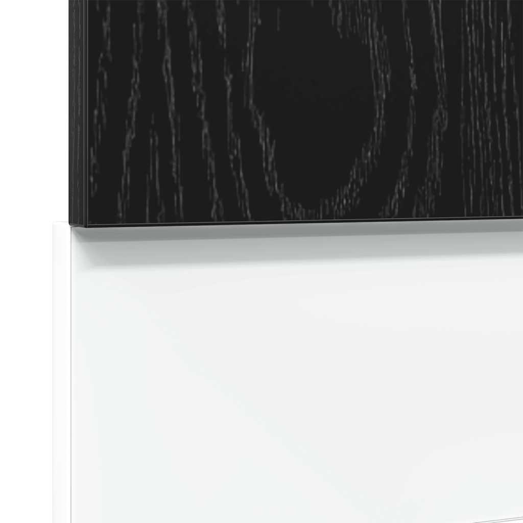 vidaXL Panel do zmywarki, "Lyon", czarny dąb, 45x1,5x67 cm