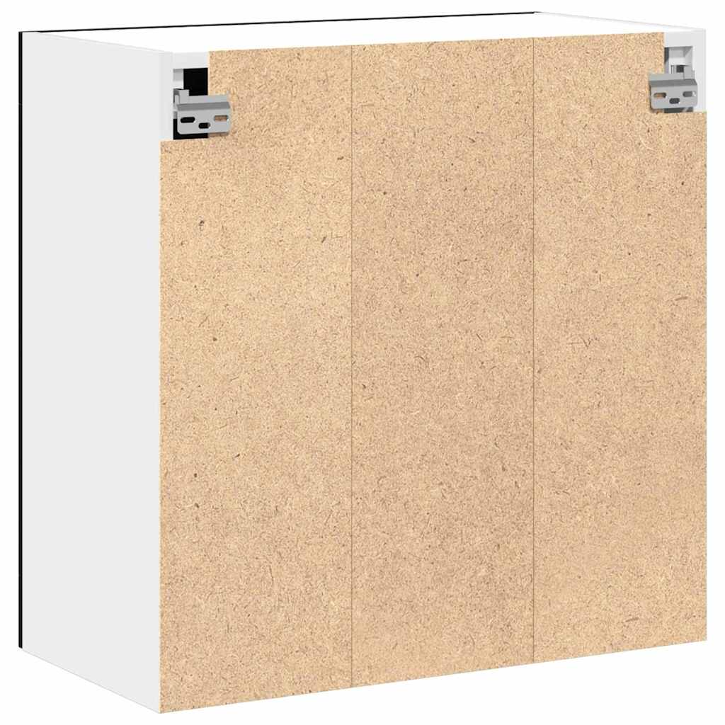 vidaXL Szafka wisząca z półką Czarny Dąb 60 x 31 x 60 cm
