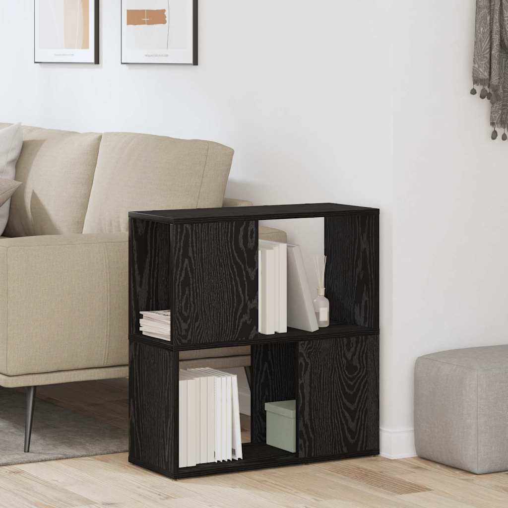 vidaXL Zestaw szafek RTV Montowane na ścianie Czarny 60 x 24 x 63 cm