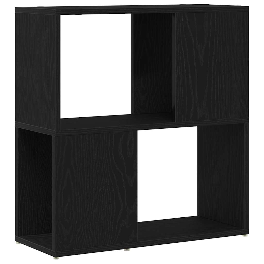 vidaXL Zestaw szafek RTV Montowane na ścianie Czarny 60 x 24 x 63 cm