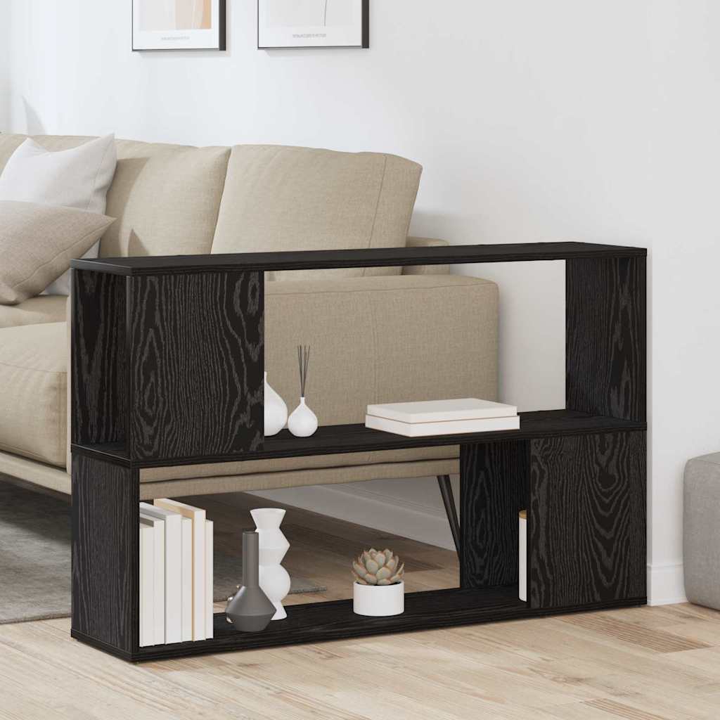 vidaXL Zestaw szafek RTV Montowane na ścianie Czarny 100 x 24 x 63 cm