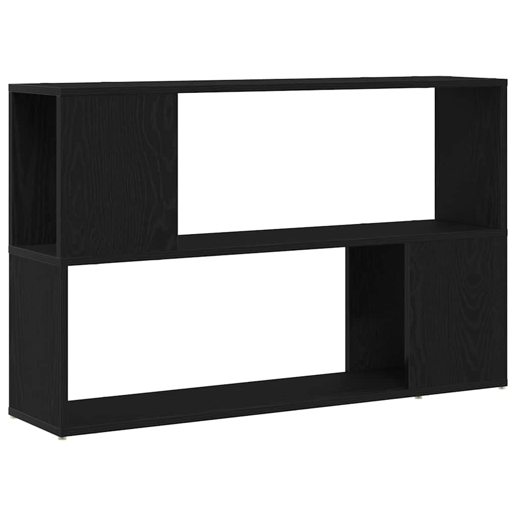 vidaXL Zestaw szafek RTV Montowane na ścianie Czarny 100 x 24 x 63 cm