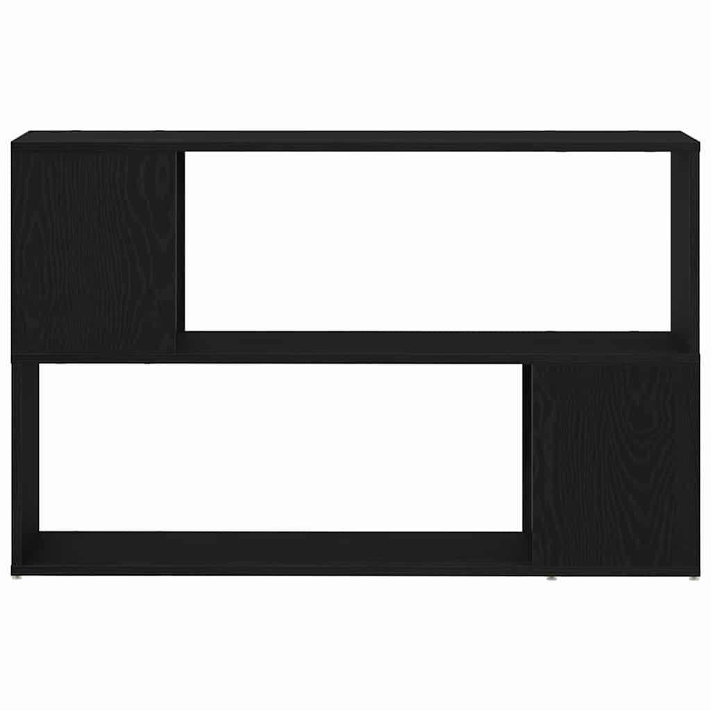 vidaXL Zestaw szafek RTV Montowane na ścianie Czarny 100 x 24 x 63 cm