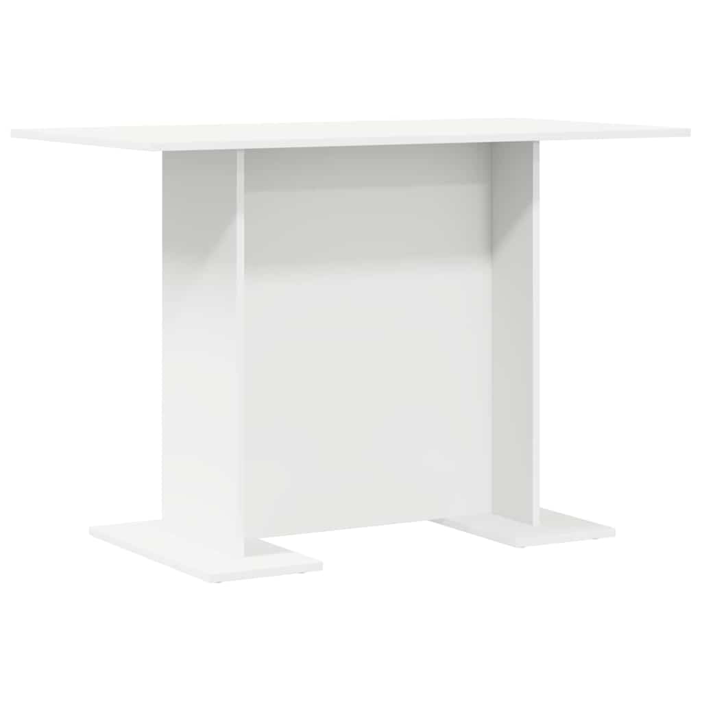 vidaXL Stół jadalny Biały 110 x 60 x 75 cm Materiał drewnopochodny