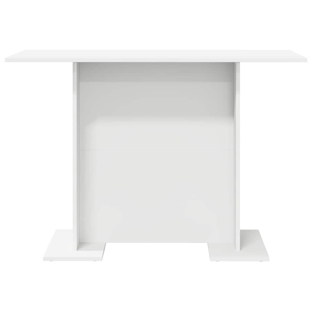 vidaXL Stół jadalny Biały 110 x 60 x 75 cm Materiał drewnopochodny