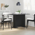 vidaXL Stół jadalny Czarny 110 x 60 x 75 cm Materiał drewnopochodny