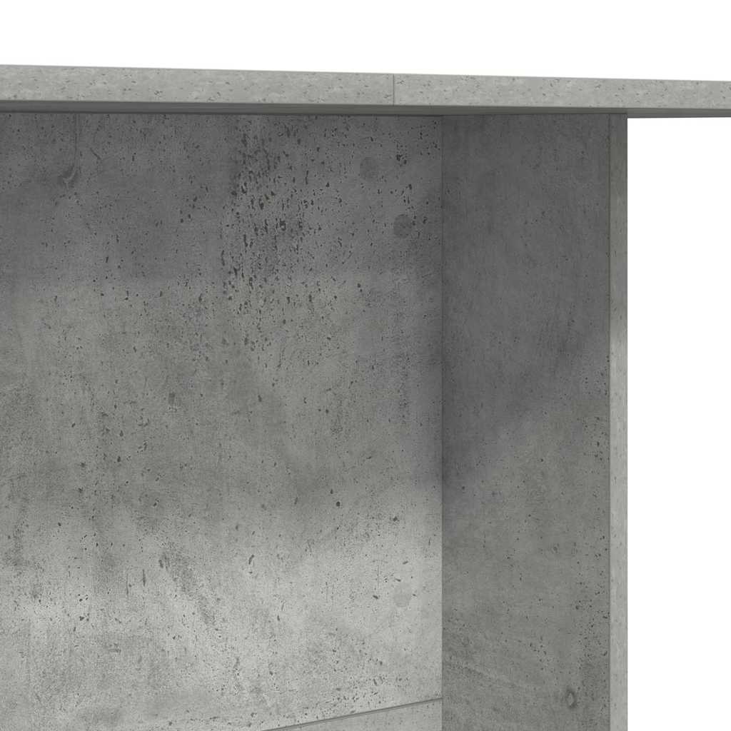 vidaXL Stół jadalny Betonowy szary 110 x 60 x 75 cm