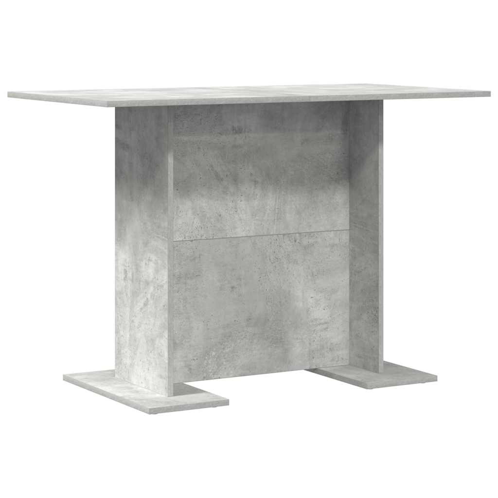 vidaXL Stół jadalny Betonowy szary 110 x 60 x 75 cm