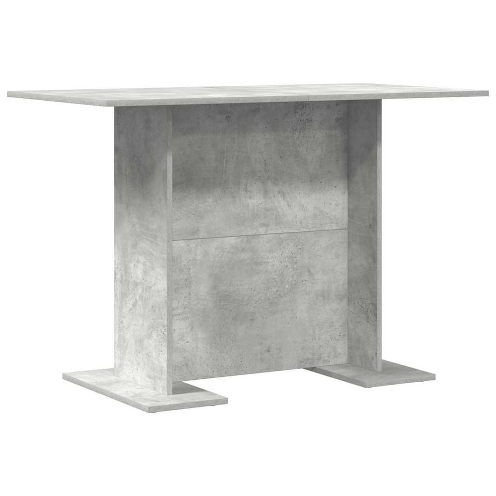 vidaXL Stół jadalny Betonowy szary 110 x 60 x 75 cm