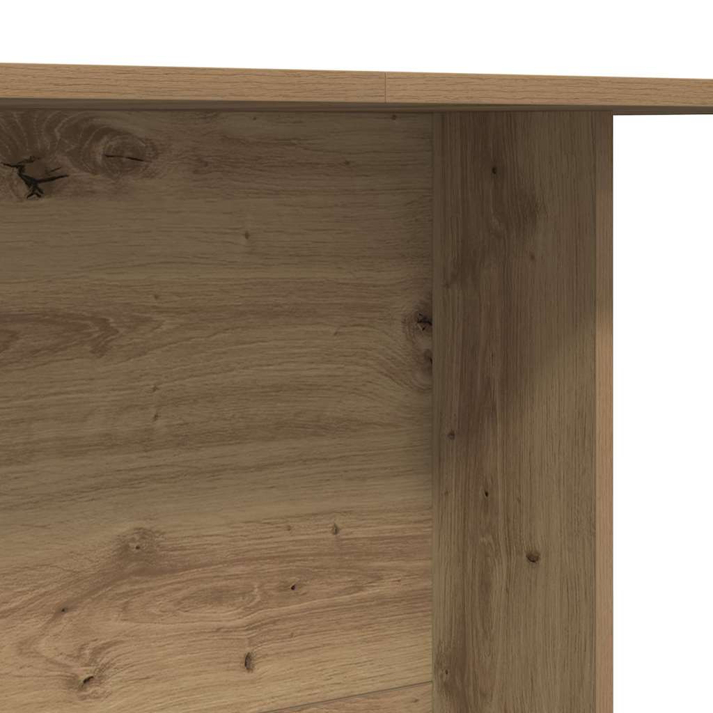 vidaXL Stół jadalny dąb artisan 110 x 60 x 75 cm