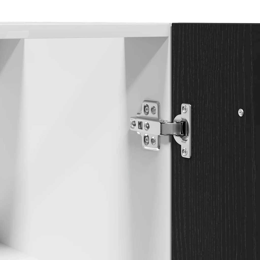 vidaXL Szafka Dolna Czarny Dąb 60x46x81,5 cm Płyta Inżynieryjna
