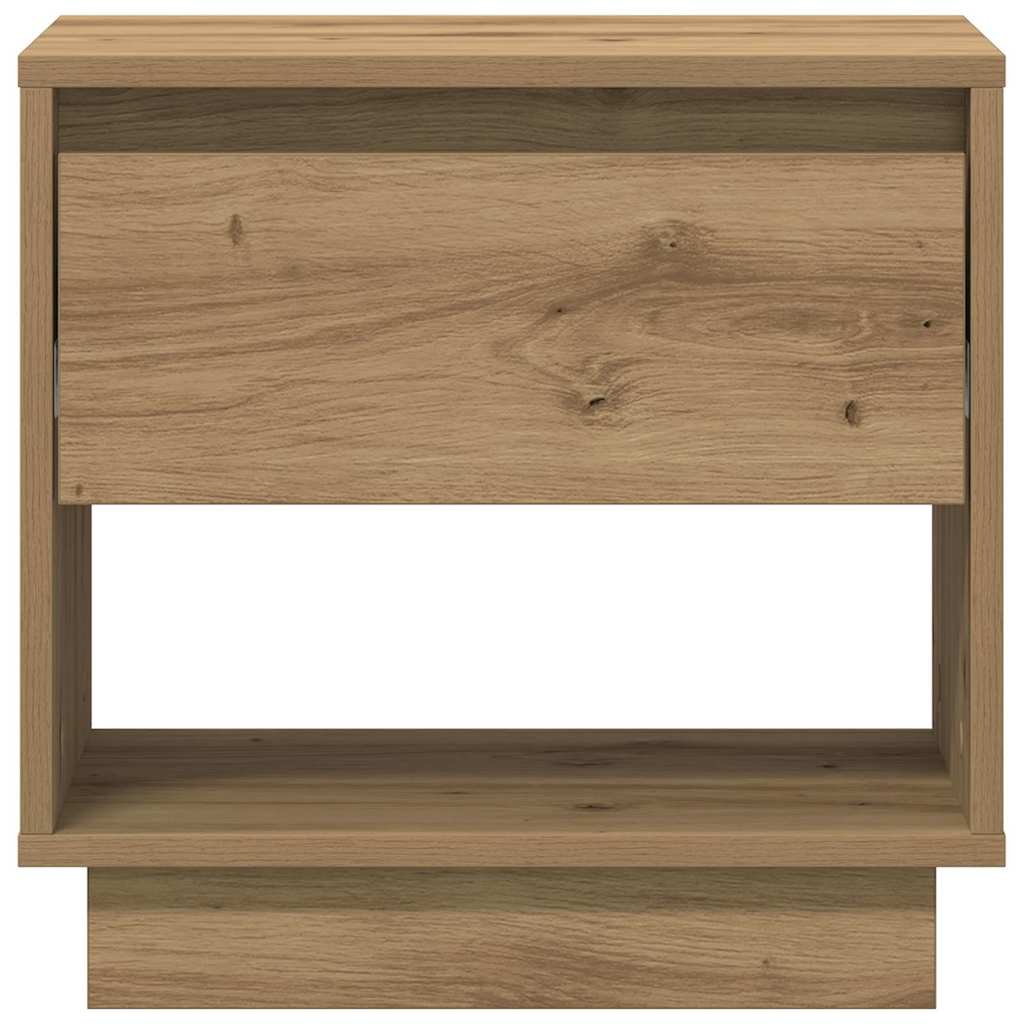 vidaXL Szafka Nocna z szufladą Dąb rzemieślniczy 45 x 34 x 44 cm