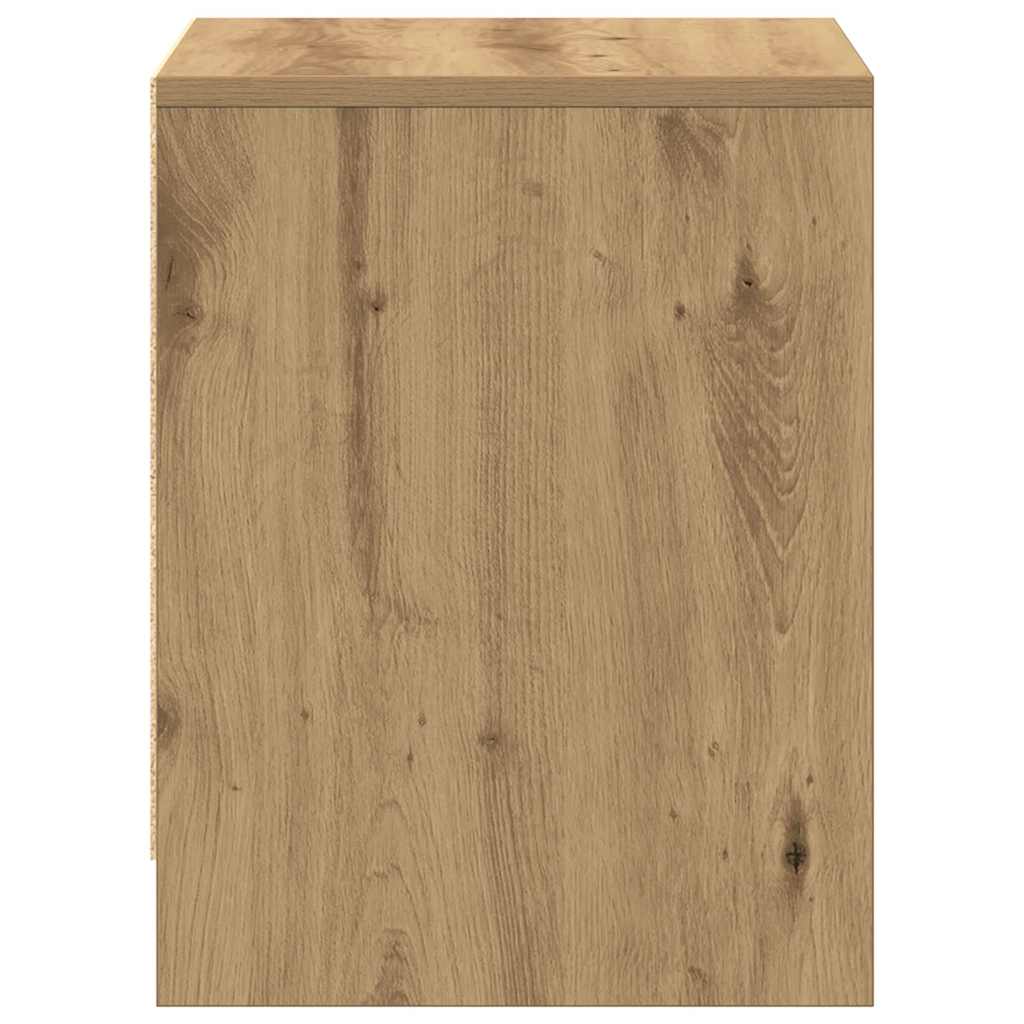 vidaXL Szafka Nocna 2 pcs Dąb rzemieślniczy 45 x 34 x 44,5 cm